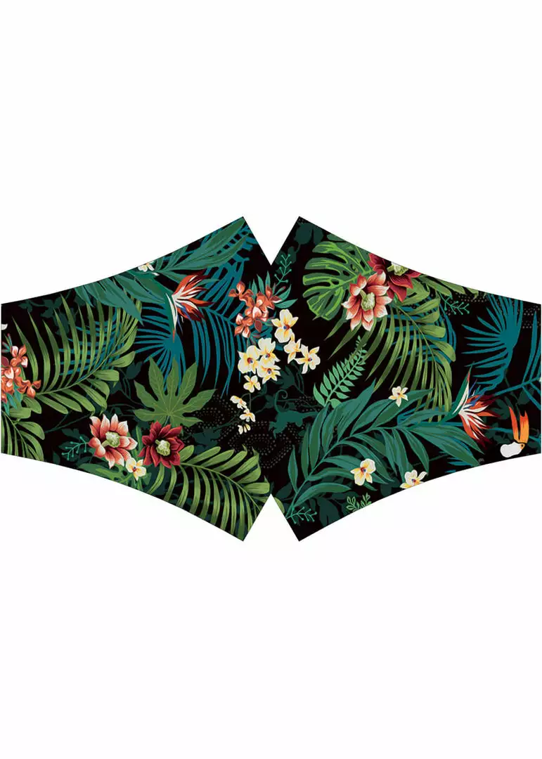 Succubus Facemask Tropical Flower New In 3 Succubus Facemask Tropical Flower New In