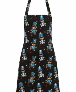 Lady Vintage Apron Soldier Bears