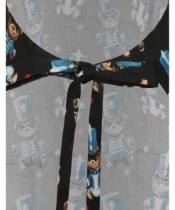 Lady Vintage Apron Soldier Bears