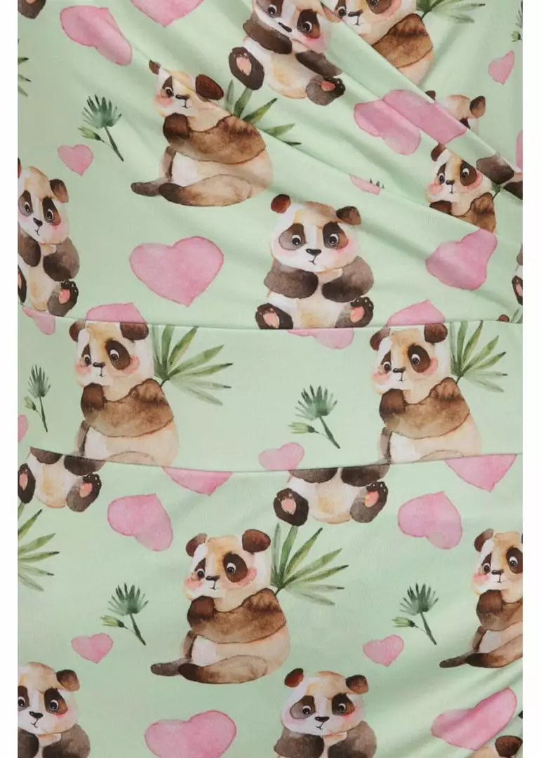 Lady Vintage Elsie Cute Panda 50's Pencil Dress New In 4 Lady Vintage Elsie Cute Panda 50's Pencil Dress New In