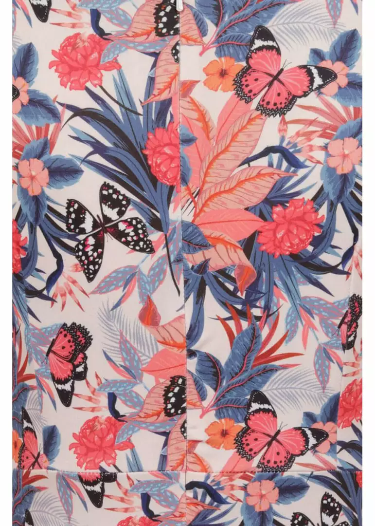 Lady Vintage Elsie Summer Scenes 50's Pencil Dress New In 4 Lady Vintage Elsie Summer Scenes 50's Pencil Dress New In