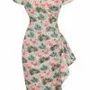 Lady Vintage Elsie Tropical Delight 50's Pencil Dress
