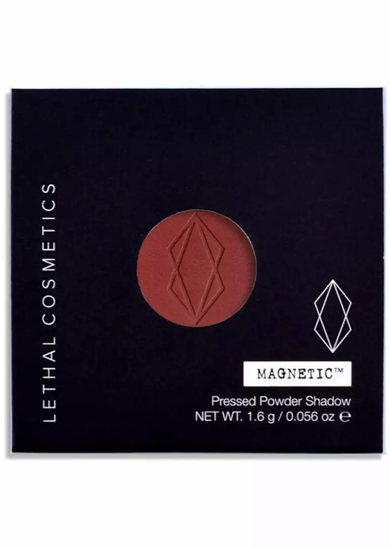 Lethal Cosmetics Eyeshadow Frantic Matte Oxblood Red 7 Lethal Cosmetics Eyeshadow Frantic Matte Oxblood Red