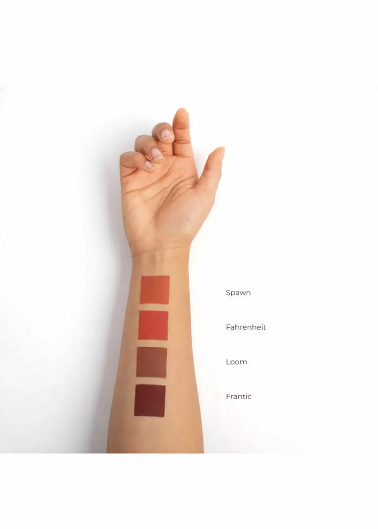 Lethal Cosmetics Eyeshadow Frantic Matte Oxblood Red 6 Lethal Cosmetics Eyeshadow Frantic Matte Oxblood Red