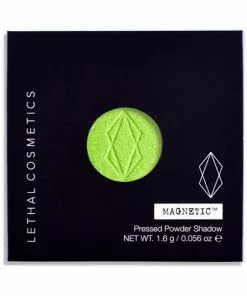 Lethal Cosmetics Eyeshadow Vertex Metallic Lime Green 7 Lethal Cosmetics Eyeshadow Vertex Metallic Lime Green