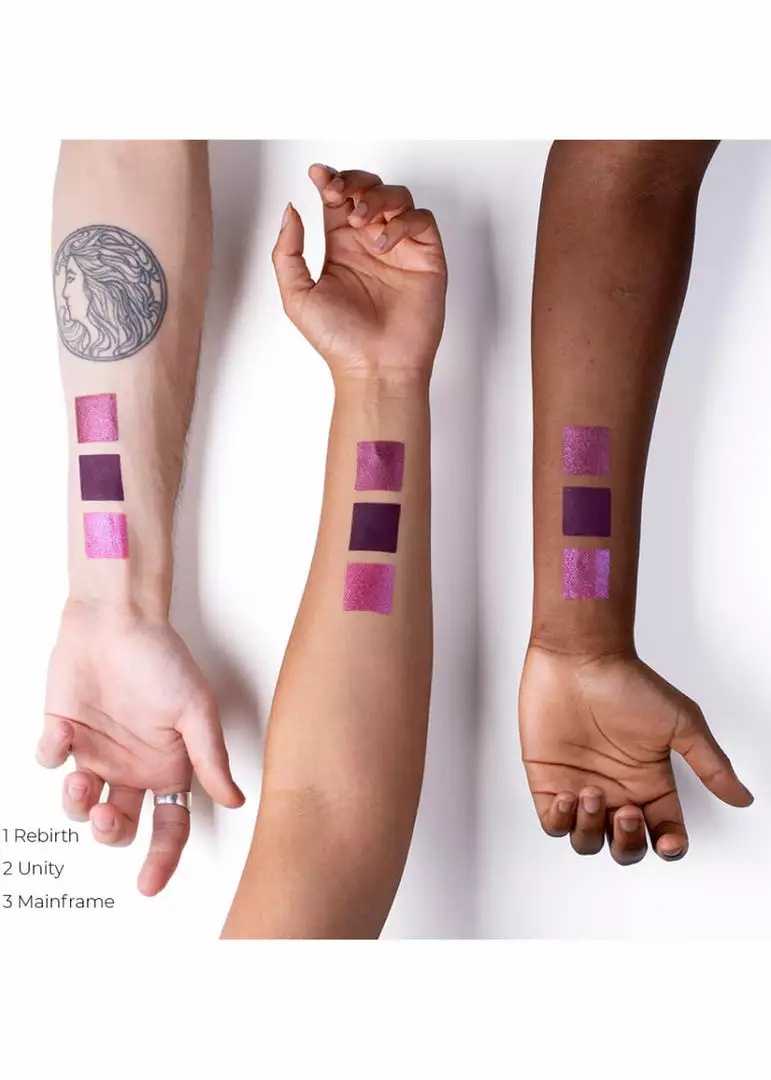 Lethal Cosmetics Eyeshadow Mainframe Metallic Cranberry Pink Blue New In 4 Lethal Cosmetics Eyeshadow Mainframe Metallic Cranberry Pink Blue New In