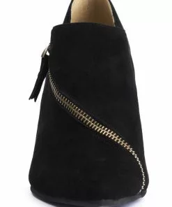 New In Lola Ramona Ramona Zipper Booties Black