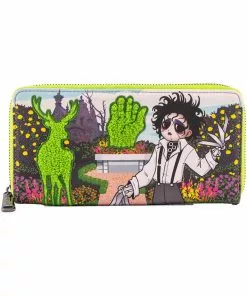 Loungefly Fox Edward Scissorhands Topiary Wallet New In