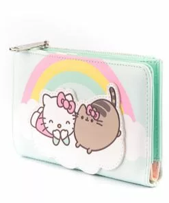 Loungefly Pusheen X Hello Kitty Cloud Lounging Wallet 9 Loungefly Pusheen X Hello Kitty Cloud Lounging Wallet