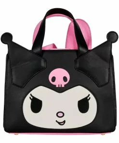 New In Loungefly Sanrio Hello Kitty My Melody & Kuromi Crossbody Bag Multi