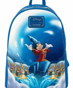 Loungefly Disney Fantasia Sorcerer Mickey Backpack New In