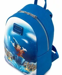 Loungefly Disney Fantasia Sorcerer Mickey Backpack New In 13 Loungefly Disney Fantasia Sorcerer Mickey Backpack New In