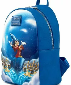 Loungefly Disney Fantasia Sorcerer Mickey Backpack New In 11 Loungefly Disney Fantasia Sorcerer Mickey Backpack New In