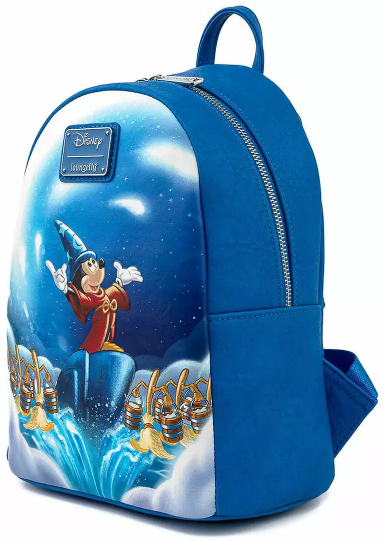 Loungefly Disney Fantasia Sorcerer Mickey Backpack New In 6 Loungefly Disney Fantasia Sorcerer Mickey Backpack New In