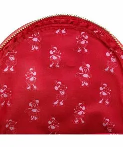 Loungefly Disney Minnie Mouse Polkadot Bow Backpack Wth Fanny Pack Pink 9 Loungefly Disney Minnie Mouse Polkadot Bow Backpack Wth Fanny Pack Pink