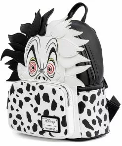 New In Loungefly Disney Villains Cruella De Vil Dalmation Spots Backpack 8 New In Loungefly Disney Villains Cruella De Vil Dalmation Spots Backpack