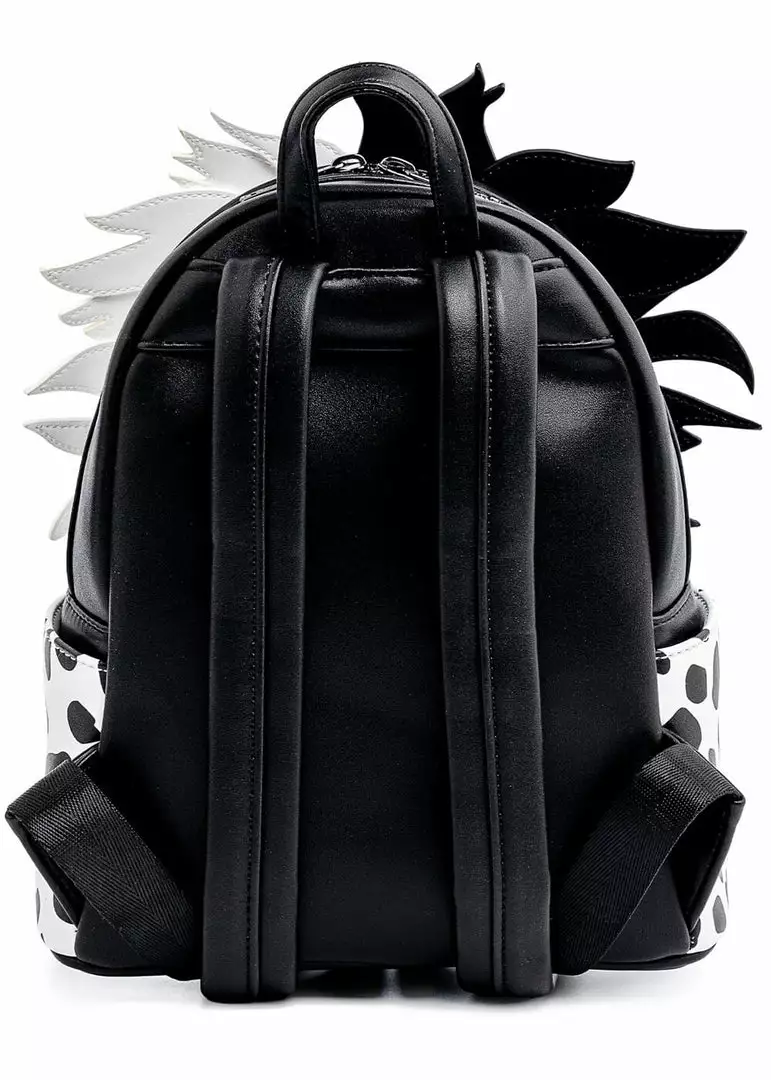 New In Loungefly Disney Villains Cruella De Vil Dalmation Spots Backpack 6 New In Loungefly Disney Villains Cruella De Vil Dalmation Spots Backpack