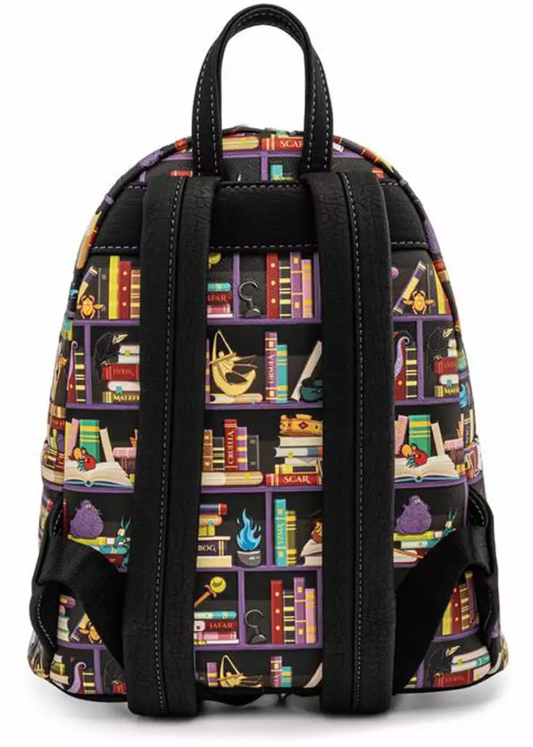 New In Loungefly Disney Villains Books Backpack 6 New In Loungefly Disney Villains Books Backpack