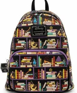 New In Loungefly Disney Villains Books Backpack