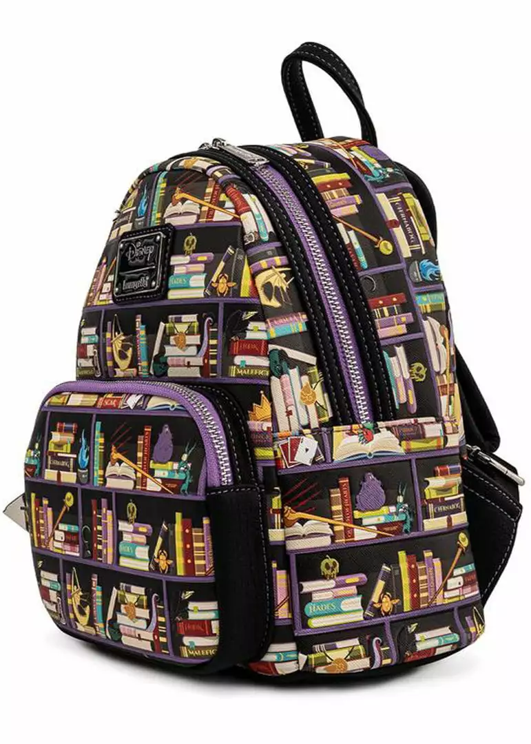 New In Loungefly Disney Villains Books Backpack 7 New In Loungefly Disney Villains Books Backpack