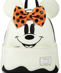 Loungefly Disney Ghost Minnie Glow In The Dark Backpack