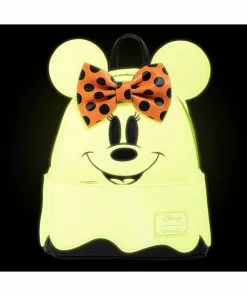 Loungefly Disney Ghost Minnie Glow In The Dark Backpack