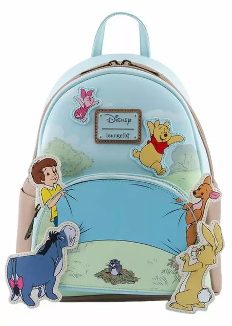 Loungefly Disney Winnie The Pooh Celebration Toss Backpack 3 Loungefly Disney Winnie The Pooh Celebration Toss Backpack