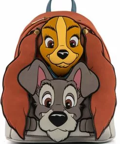 New In Loungefly Disney Lady And The Tramp Backpack