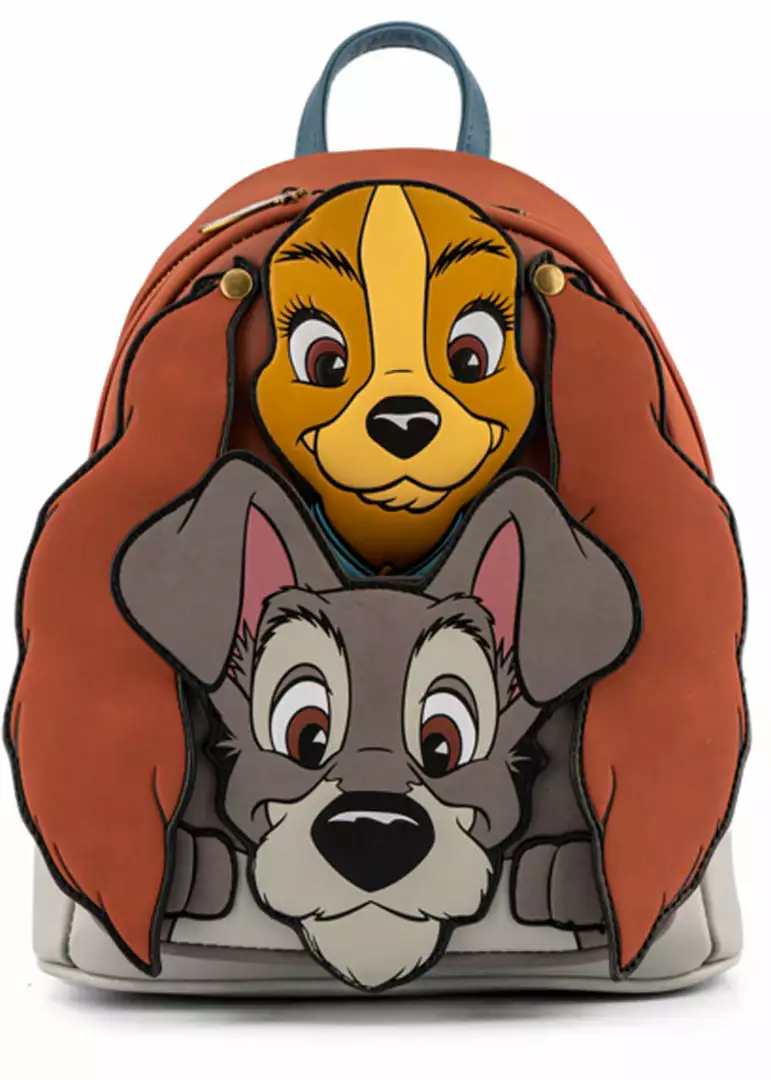 New In Loungefly Disney Lady And The Tramp Backpack 3 New In Loungefly Disney Lady And The Tramp Backpack
