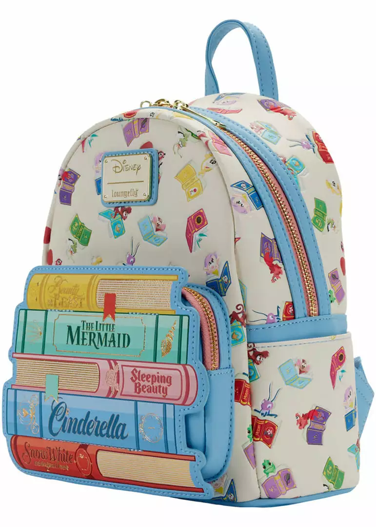 Loungefly Disney Princess Books Classic Backpack Multi New In 5 Loungefly Disney Princess Books Classic Backpack Multi New In