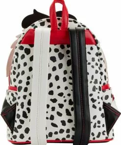 New In Loungefly Disney 101 Dalmatians Villains Scene Cruella Backpack Multi
