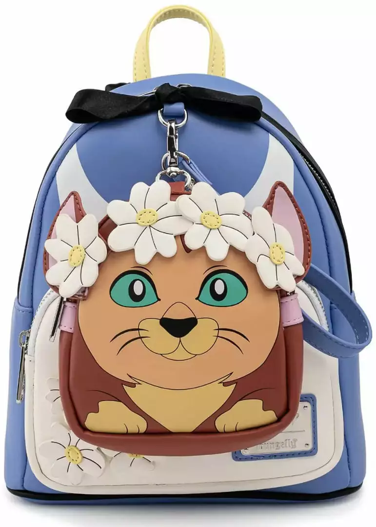 Loungefly Disney Alice In Wonderland Backpack With Wristlet 5 Loungefly Disney Alice In Wonderland Backpack With Wristlet