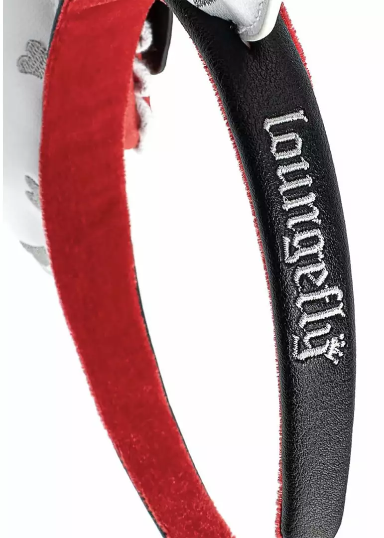 New In Loungefly Disney Mickey & Minnie Mouse Love Headband White 4 New In Loungefly Disney Mickey & Minnie Mouse Love Headband White