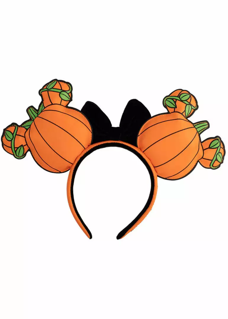 New In Loungefly Disney Mickey-O-Lantern Headband 6 New In Loungefly Disney Mickey-O-Lantern Headband