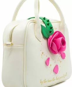 Loungefly Disney Beauty And The Beast Rose Shoulder Bag