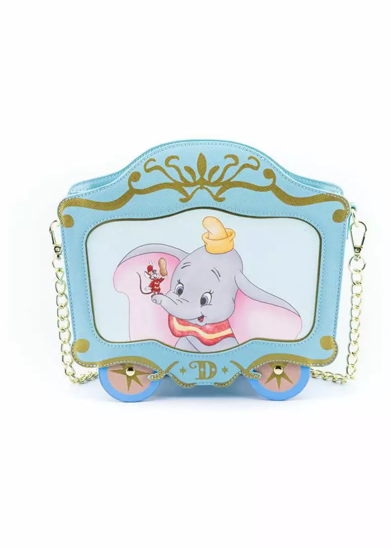 New In Loungefly Disney Dumbo 80th Anniversary Train Car Shoulderbag 3 New In Loungefly Disney Dumbo 80th Anniversary Train Car Shoulderbag