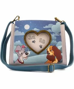 Loungefly Disney Lady And The Tramp Wet Cement Bag 11 Loungefly Disney Lady And The Tramp Wet Cement Bag