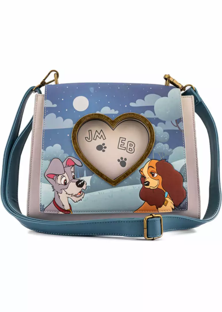 Loungefly Disney Lady And The Tramp Wet Cement Bag 6 Loungefly Disney Lady And The Tramp Wet Cement Bag