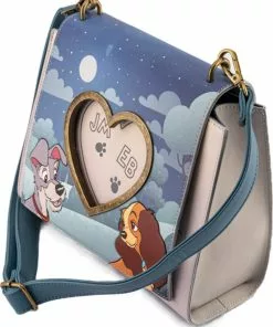 Loungefly Disney Lady And The Tramp Wet Cement Bag 12 Loungefly Disney Lady And The Tramp Wet Cement Bag