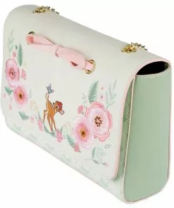 Loungefly Disney Bambi Spring Time Gingham Bag Green