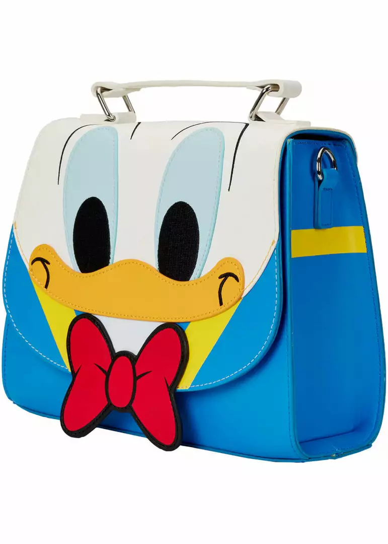 New In Loungefly Disney Donald Duck Cosplay Crossbody Bag Blue 5 New In Loungefly Disney Donald Duck Cosplay Crossbody Bag Blue