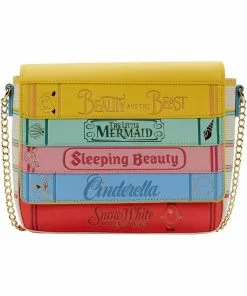 Loungefly Disney Princess Books Classic Crossbody Bag Multi