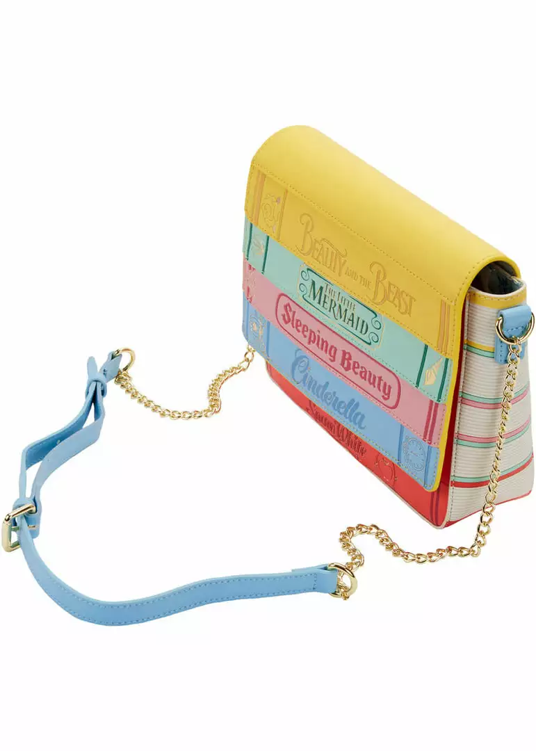 Loungefly Disney Princess Books Classic Crossbody Bag Multi 7 Loungefly Disney Princess Books Classic Crossbody Bag Multi