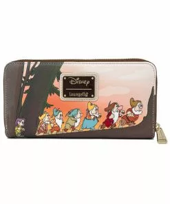 New In Loungefly Disney Snow White And The Seven Dwarfs Multi Scene Wallet