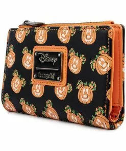 Loungefly Disney Mick-O-Lantern Wallet New In 11 Loungefly Disney Mick-O-Lantern Wallet New In