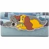Loungefly Disney Lady And The Tramp Wet Cement Wallet New In 2 Loungefly Disney Lady And The Tramp Wet Cement Wallet New In