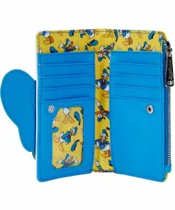 Loungefly Disney Donald Duck Cosplay Wallet Blue 8 Loungefly Disney Donald Duck Cosplay Wallet Blue