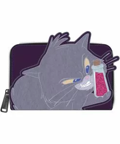 New In Loungefly Disney Emperor's New Groove Yzma Kitty Wallet Navy