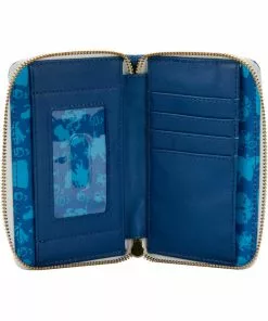 Loungefly Disney Alice In Wonderland Classic Book Wallet Blue
