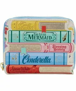 Loungefly Disney Princess Books Classic Wallet Multi New In